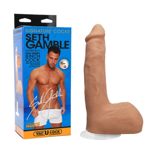 Dildo Seth Gamble de 8 Pulgadas en ULTRASKYN - Experiencia Realista Suprema