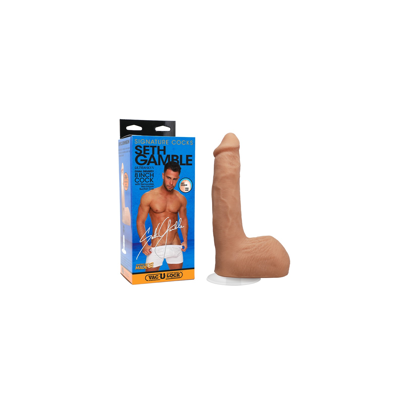 Seth Gamble 8-Inch ULTRASKYN Cock - Ultimate Lifelike Experience