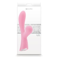 Vibrador de Succión Luxe Aura Recargable Rosa - Placer Máximo en el Punto G