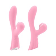 Vibrador de Succión Luxe Aura Recargable Rosa - Placer Máximo en el Punto G