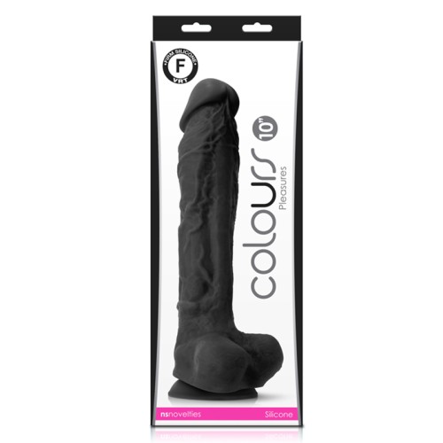 Dildo Colours Pleasures 10 pulgadas para Satisfacción