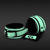 GLO Bondage Ankle Cuffs Glow in the Dark