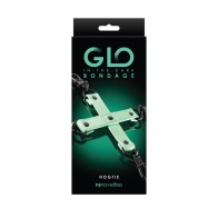 GLO Hogtie de BDSM Verde