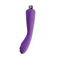 INYA Pump N Vibe Vibrador Doble y Bomba Recargable Púrpura