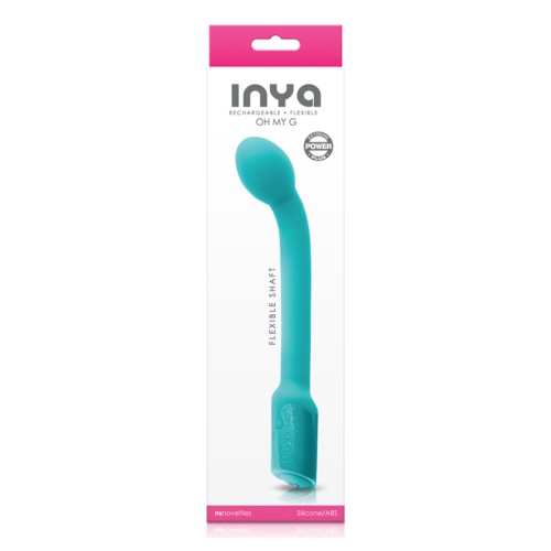 Vibrador Flexible INYA Oh My G Recargable Verde