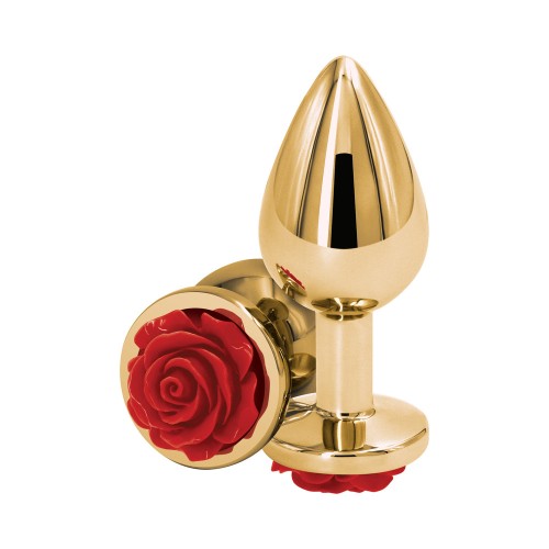 Rear Assets Medium Red Anal Plug