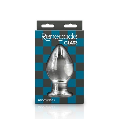 Renegade Knight Glass Anal Plug - Bold Pleasure