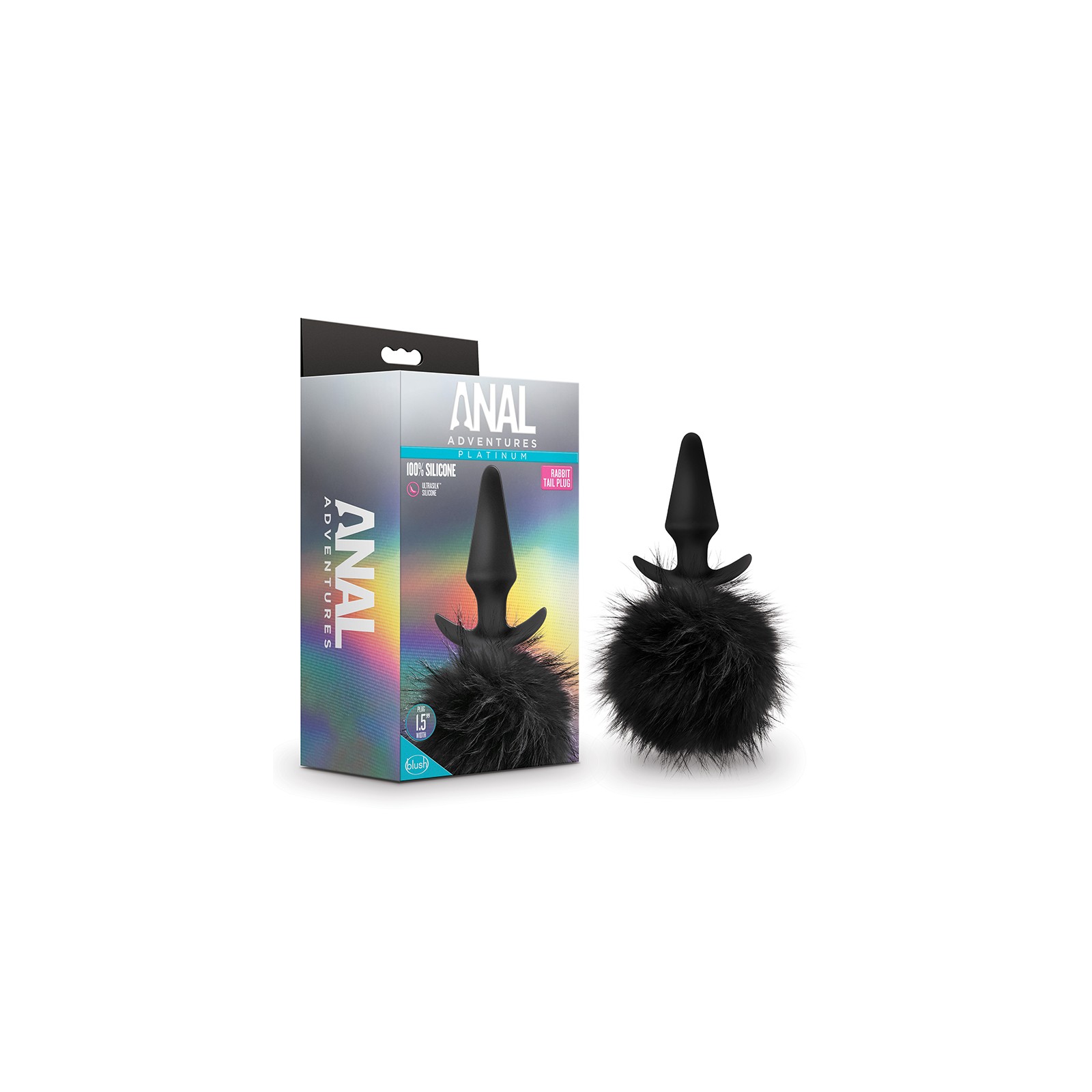 Anal Adventures Rabbit Tail Plug - Unique Pleasure