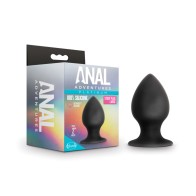 Anal Adventures Platinum Large Silicone Stout Plug