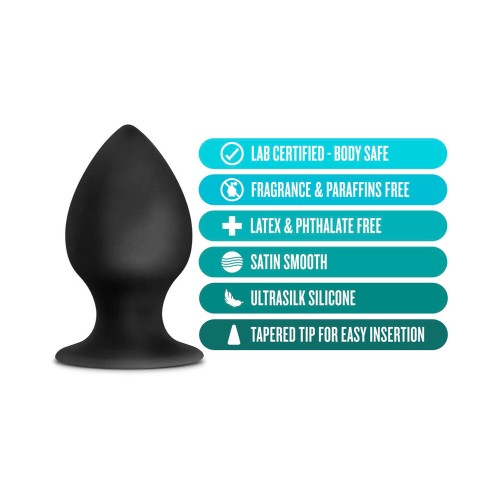 Anal Adventures Platinum Large Silicone Stout Plug