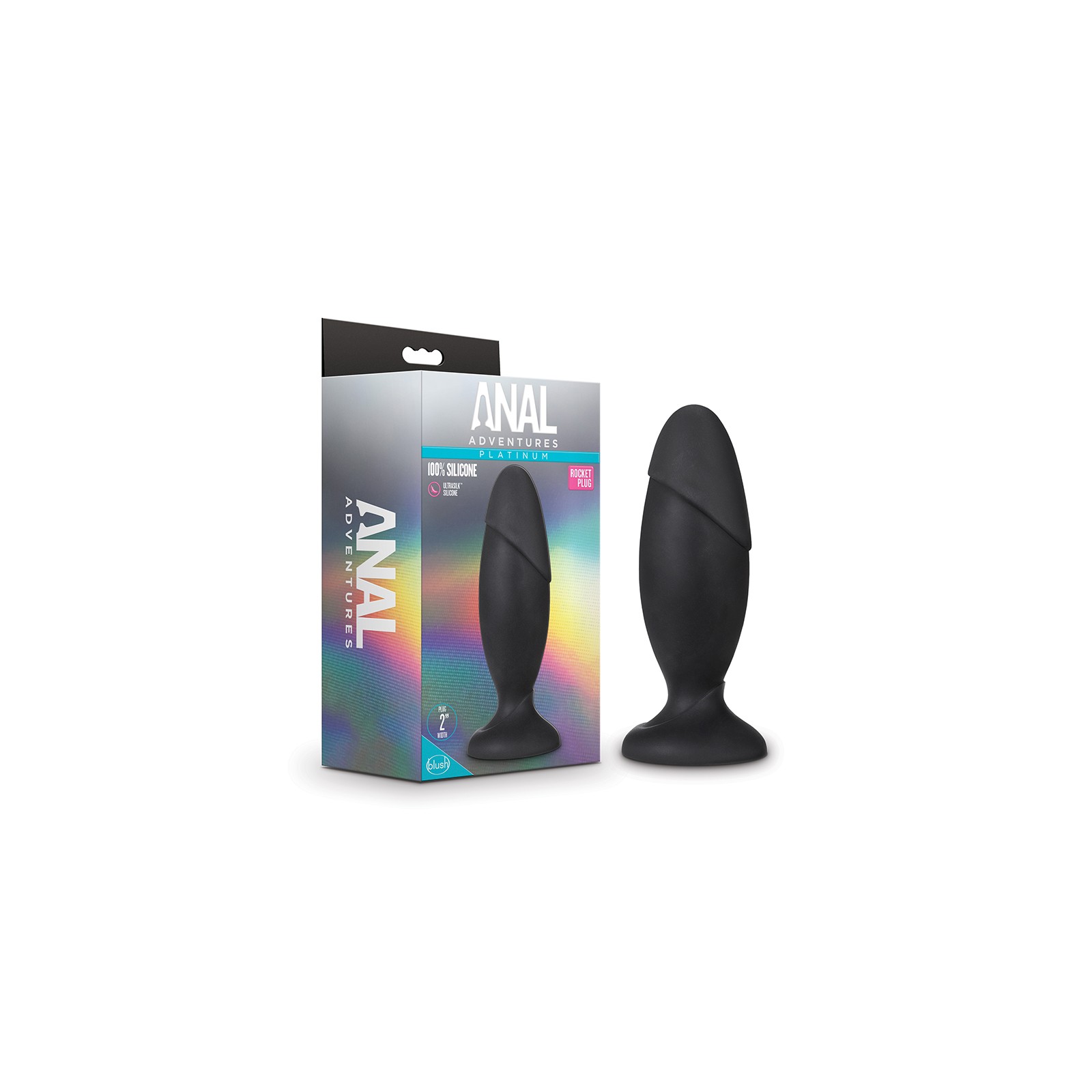 Anal Adventures Rocket Plug - Premium Silicone for Pleasure