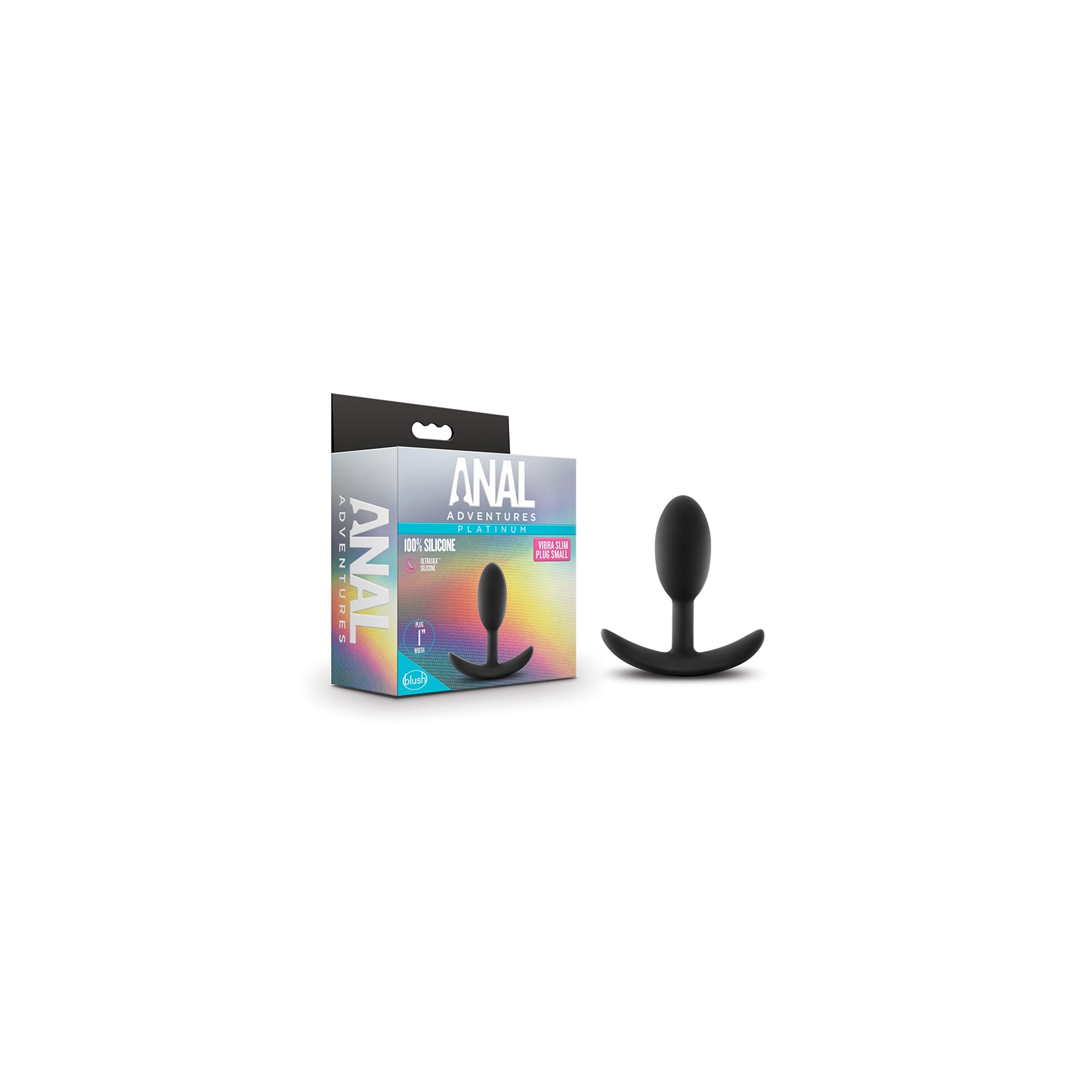 Anal Adventures Weighted Vibra Slim Plug