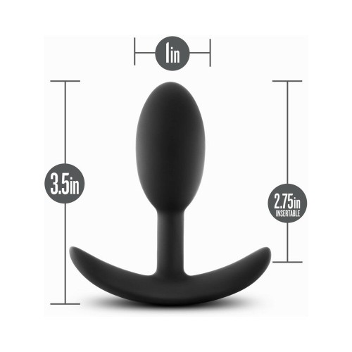 Anal Adventures Weighted Vibra Slim Plug