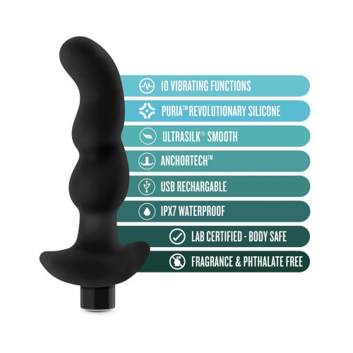 Anal Adventures Platinum Silicone Rechargeable Prostate Massager