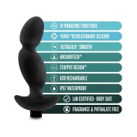 Anal Adventures Vibrating Prostate Massager for Intense Pleasure