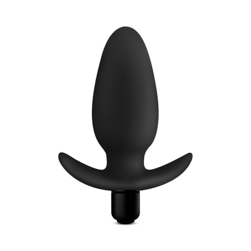 Anal Adventures Vibrating Saddle Plug Black