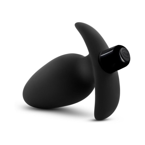 Anal Adventures Vibrating Saddle Plug Black