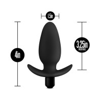 Anal Adventures Vibrating Saddle Plug Black