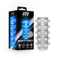 M para hombres Soft + Wet Orb Estimulador Reversible