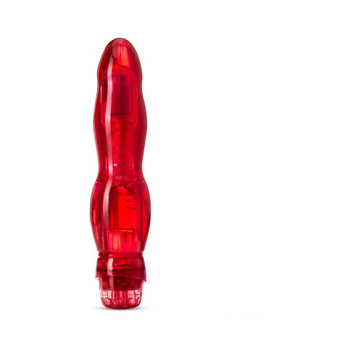 Naturally Yours Flamenco Slimline Vibrator Red - Feel the Sensation