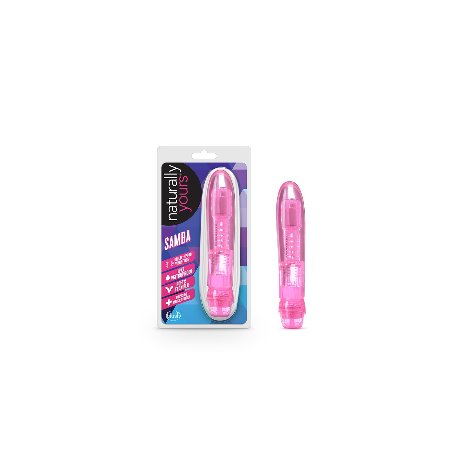 Naturally Yours Samba Slimline Vibrator for Targeted Pleasure