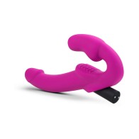 Temptasia Estella Strapless Silicone Dildo with Vibrating Bullet