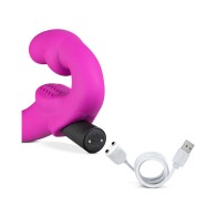 Temptasia Estella Strapless Silicone Dildo with Vibrating Bullet