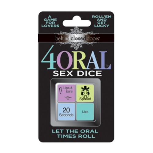 Exciting 4 Oral Sex Dice for Couples