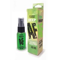 Deep AF Spearmint Flavored Numbing Spray - Comfort for Oral Play