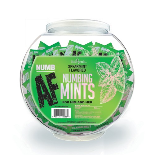 Numb AF Spearmint Numbing Mints