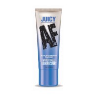 Juicy AF Water Based Lubricant Blue Raspberry 4 oz