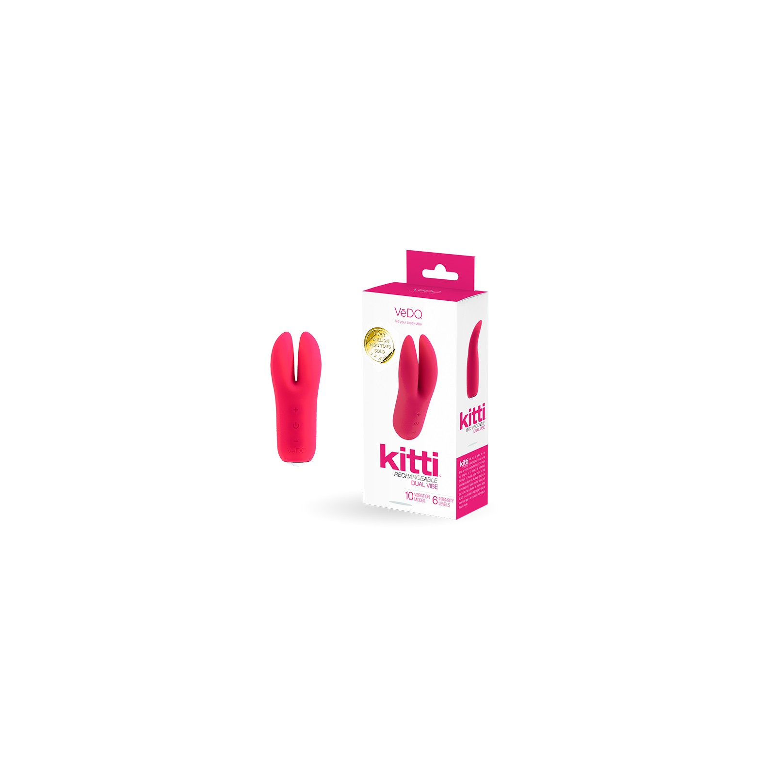 Vedo Kitti Rechargeable Dual Vibe - Ultimate Fun