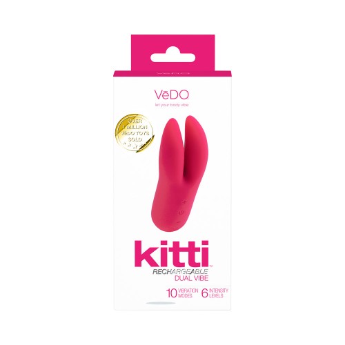 Vedo Kitti Rechargeable Dual Vibe - Ultimate Fun