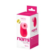 Vedo Nami Vibrador Sónico Recargable - Rosa Sexy Placer