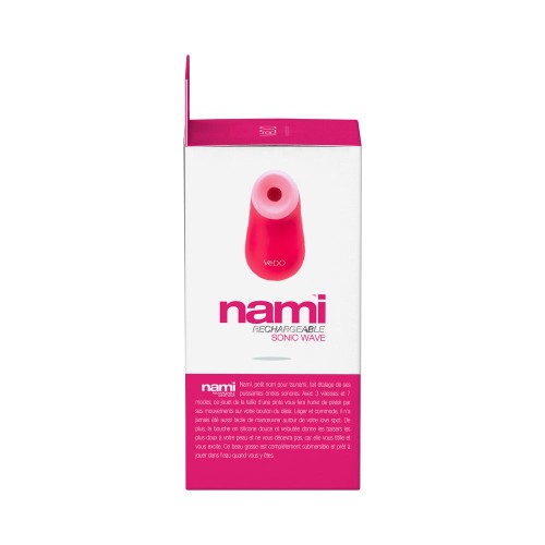 Vedo Nami Rechargeable Sonic Vibe - Foxy Pink Delight