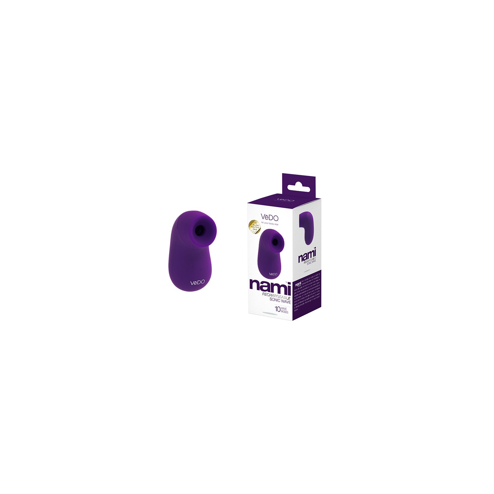 Vedo Nami Rechargeable Sonic Vibe - Deep Purple