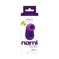 Vibrador Sonico Recargable Vedo Nami - Púrpura Profundo