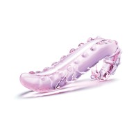 Dildo de Vidrio Lick-It de 6 Pulgadas para la Máxima Estimulación