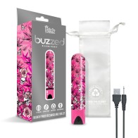 Prints Charming Buzzed Rechargeable Bullet - Blazing Beauty Pink