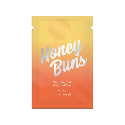 Gel de Excitación Calentado Jelique Honey Buns .03 oz