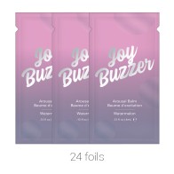 Bálsamo de Estimulación Clitoriana Jelique Joy Buzzer Sandía 24 pcs