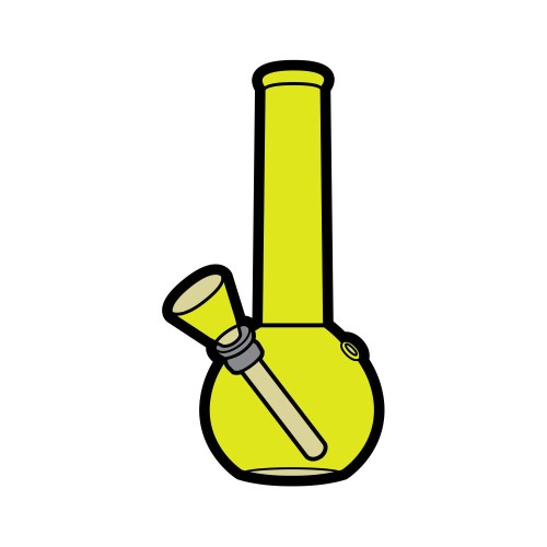 Pin de Esmalte Bong Weed