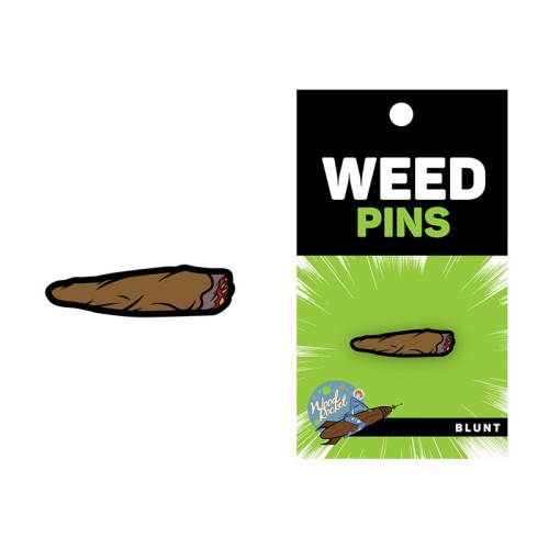 Pin Enamel Blunt Weed