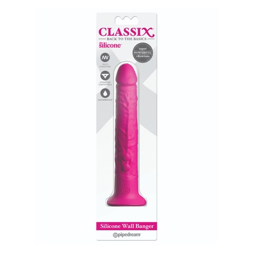 Pipedream Classix Dildo Vibrador Realista de Silicona - Rosa