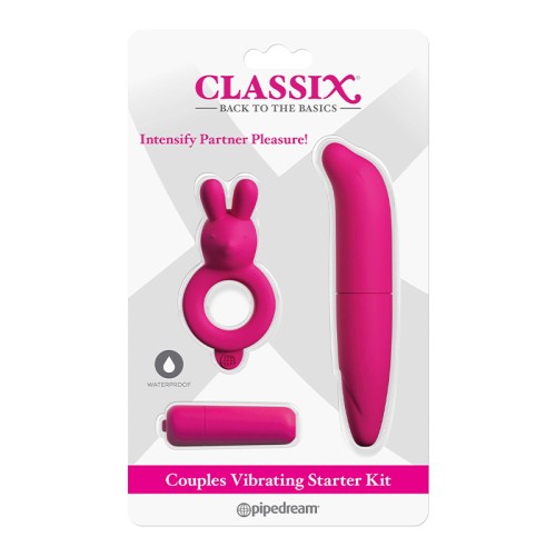 Pipedream Classix Couples Vibrating Starter Kit