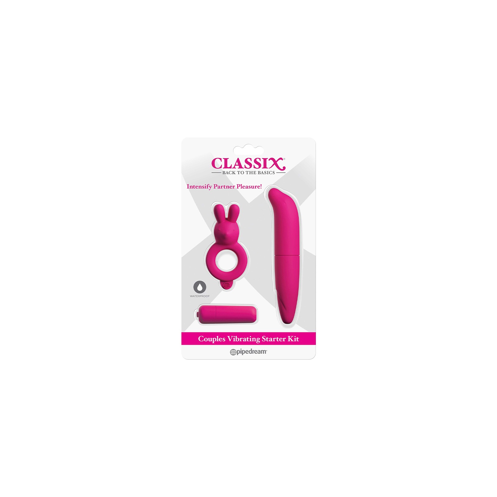 Pipedream Classix Couples Vibrating Starter Kit