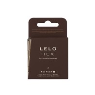 Condones LELO HEX Respect XL - Mayor Comodidad