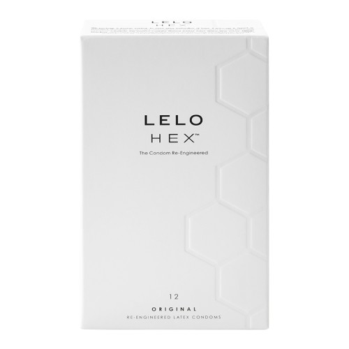 Condones de Látex Originales LELO HEX para Placer Seguro