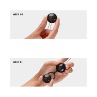 LELO BEADS Noir Kegel Balls Set Black