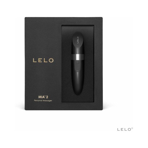 LELO MIA 2 Vibrador Recargable en Forma de Pintalabios Negro